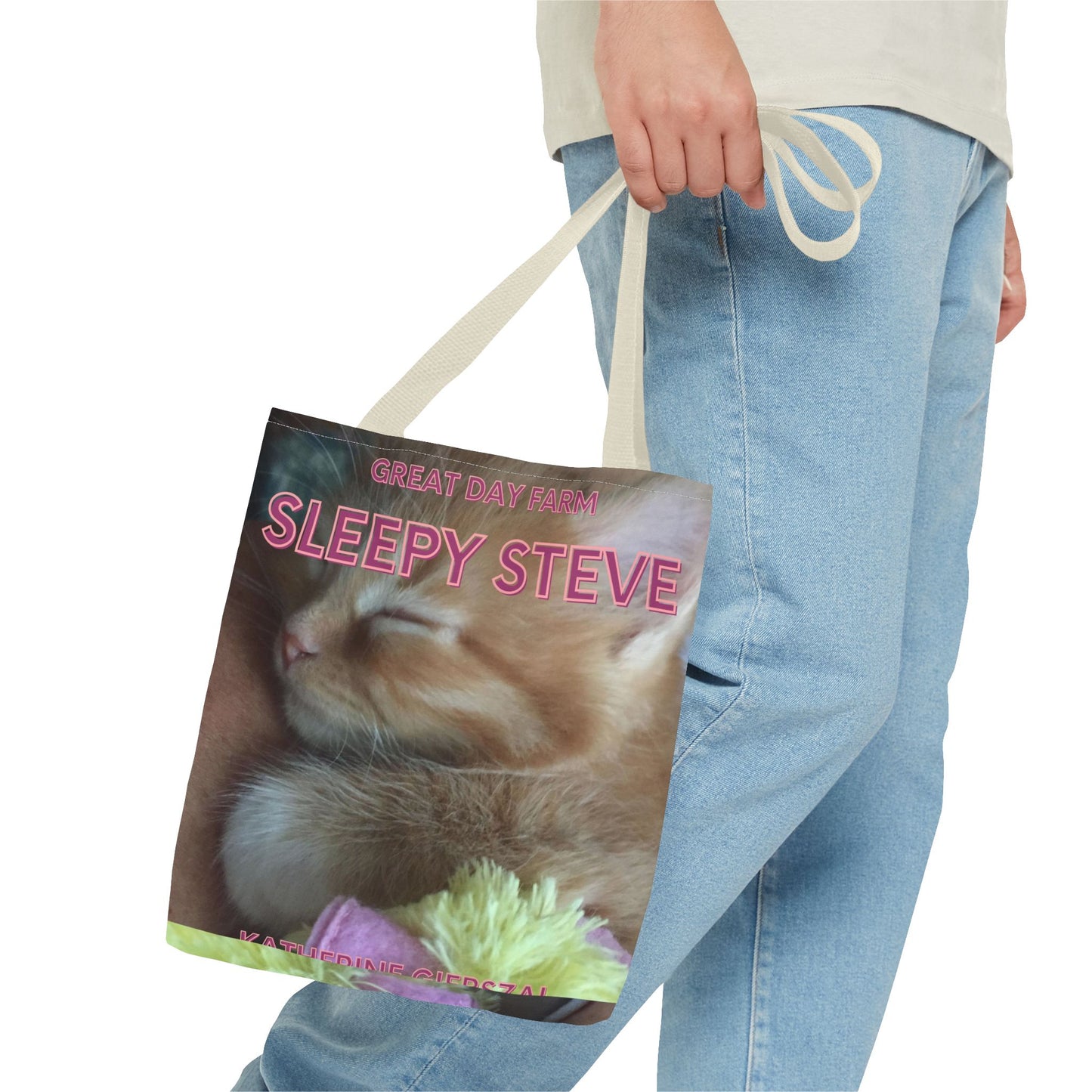 Sleepy Steve Tote Bag (AOP)
