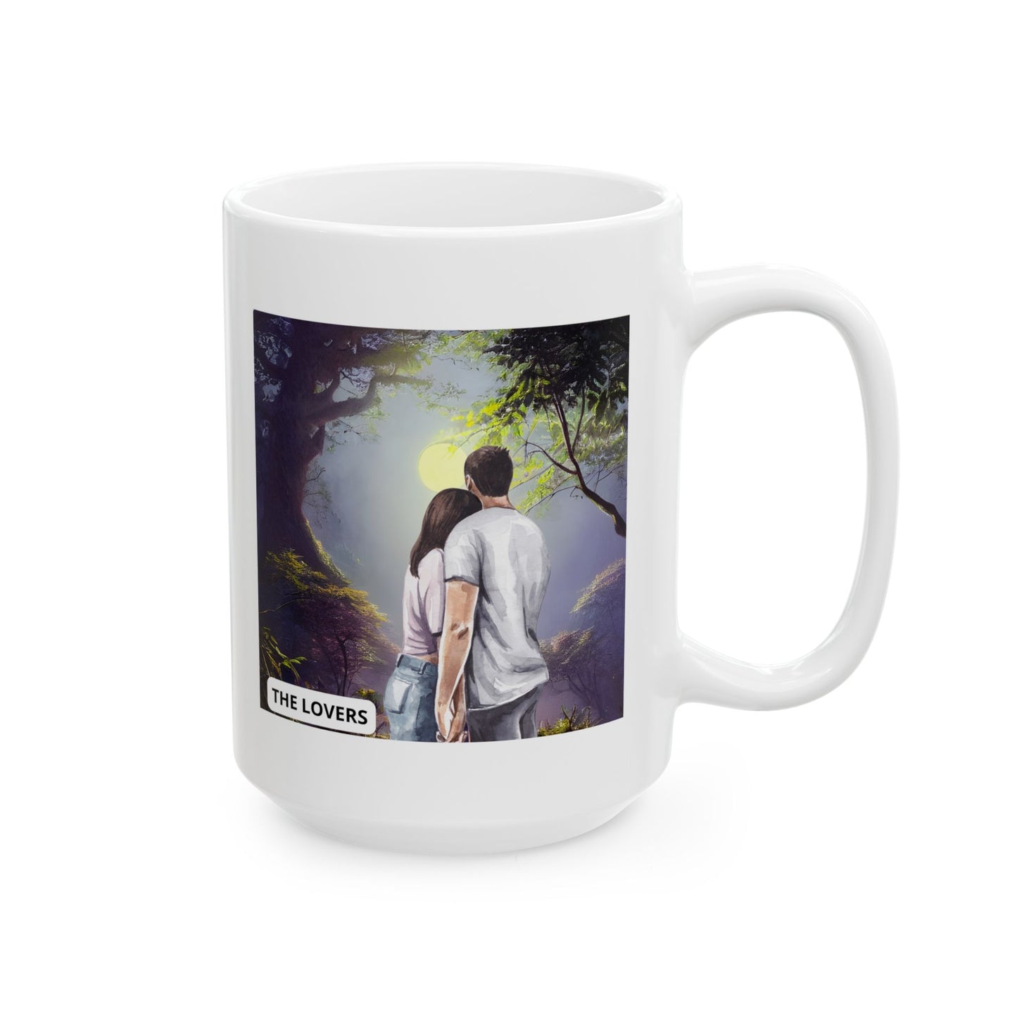 The Lovers Ceramic Mug 11oz, 15oz