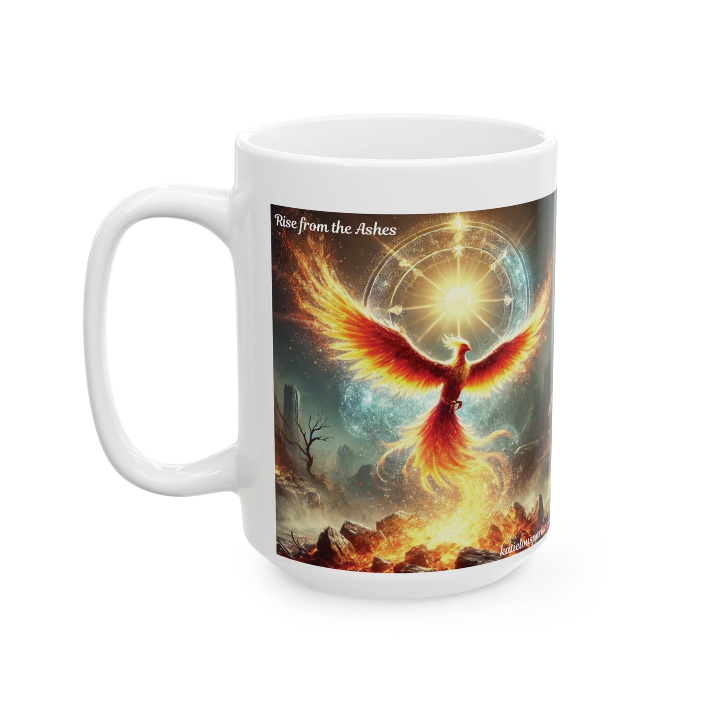 Rise From The Ashes Ceramic Mug, (11oz, 15oz)
