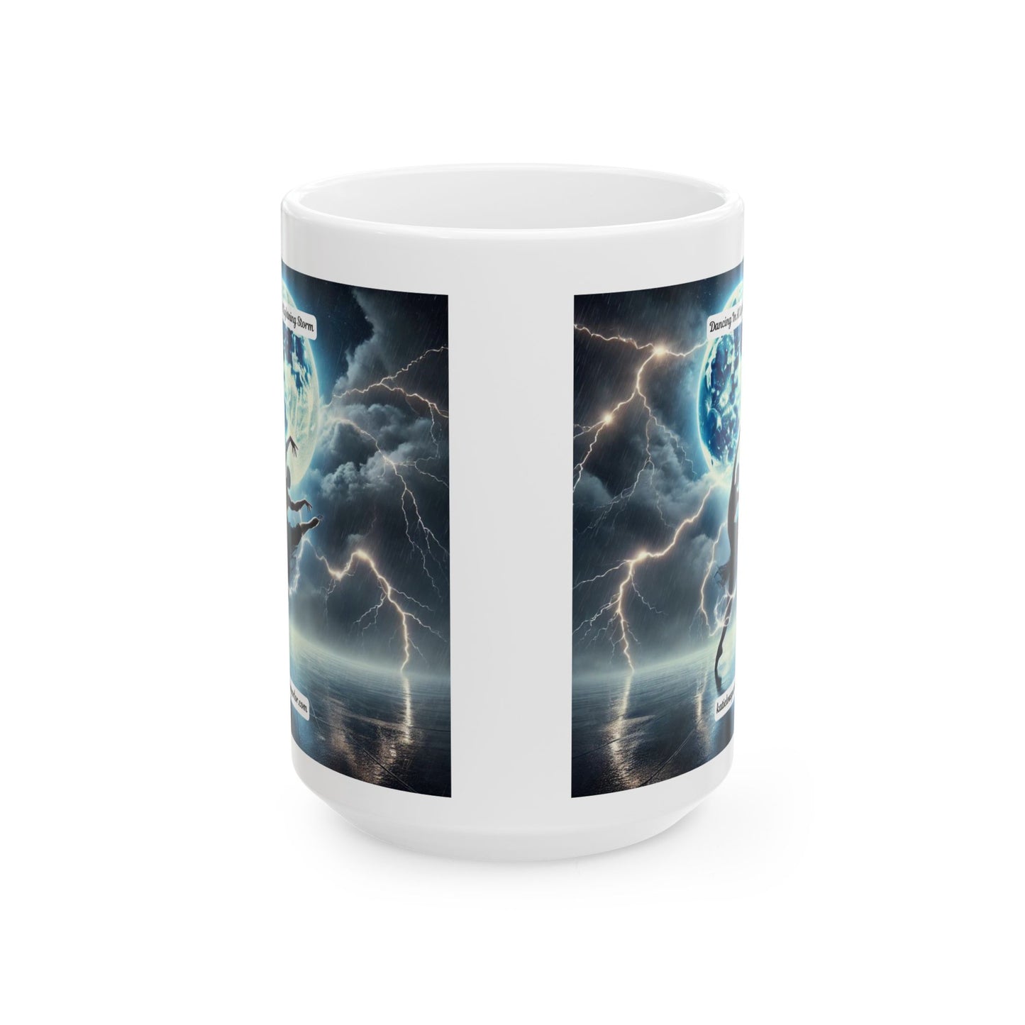 Dancing in a Lightning Storm Ceramic Mug, (11oz, 15oz)