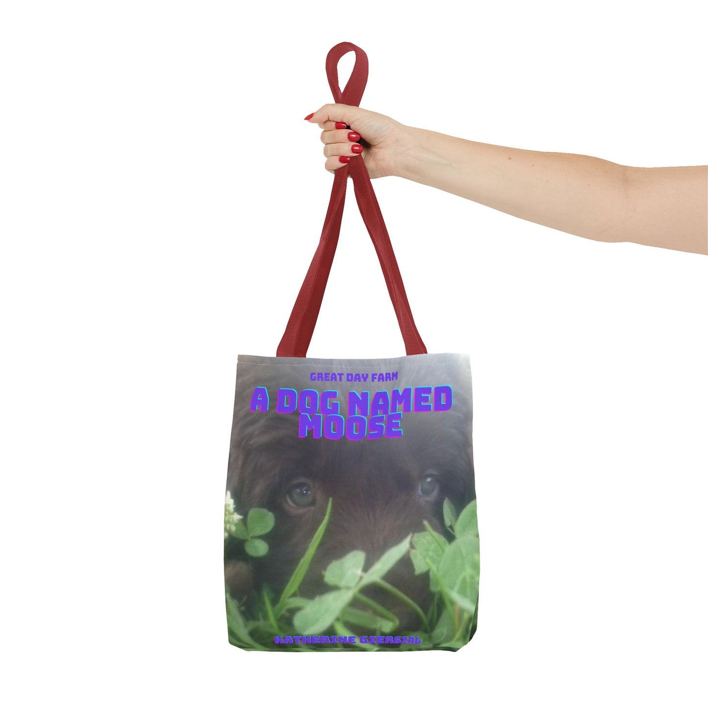A Dog Named Moose Tote Bag (AOP)