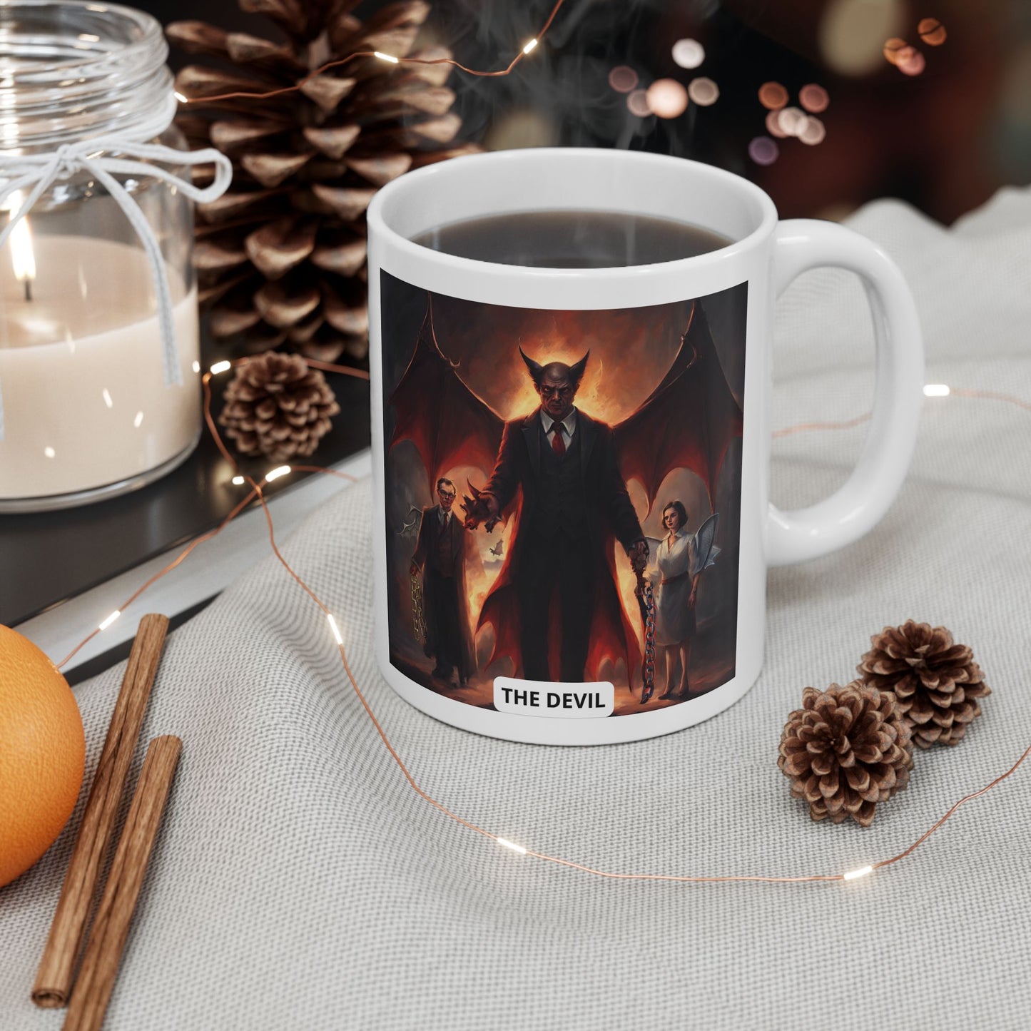 The Devil Ceramic Mug 11oz, 15oz