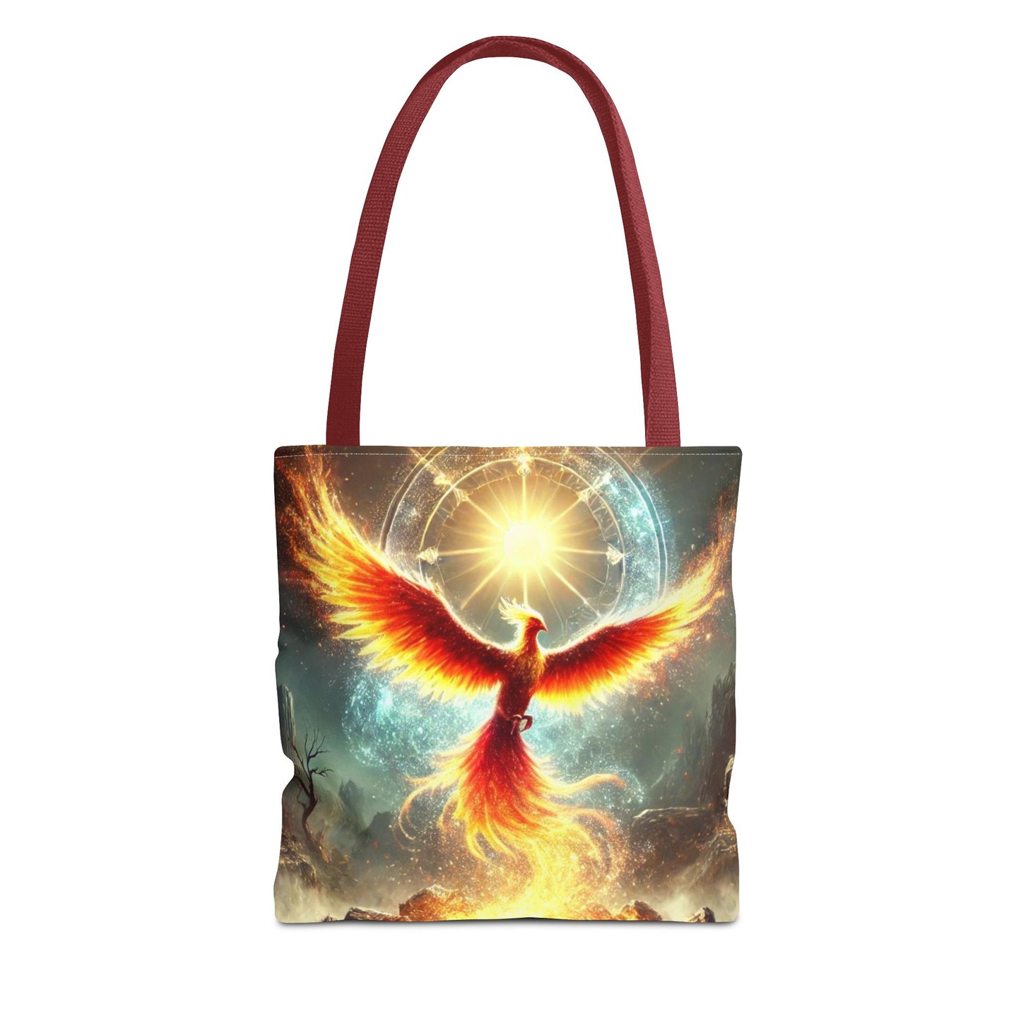 Rise From the Ashes Phoenix Tote Bag (AOP)