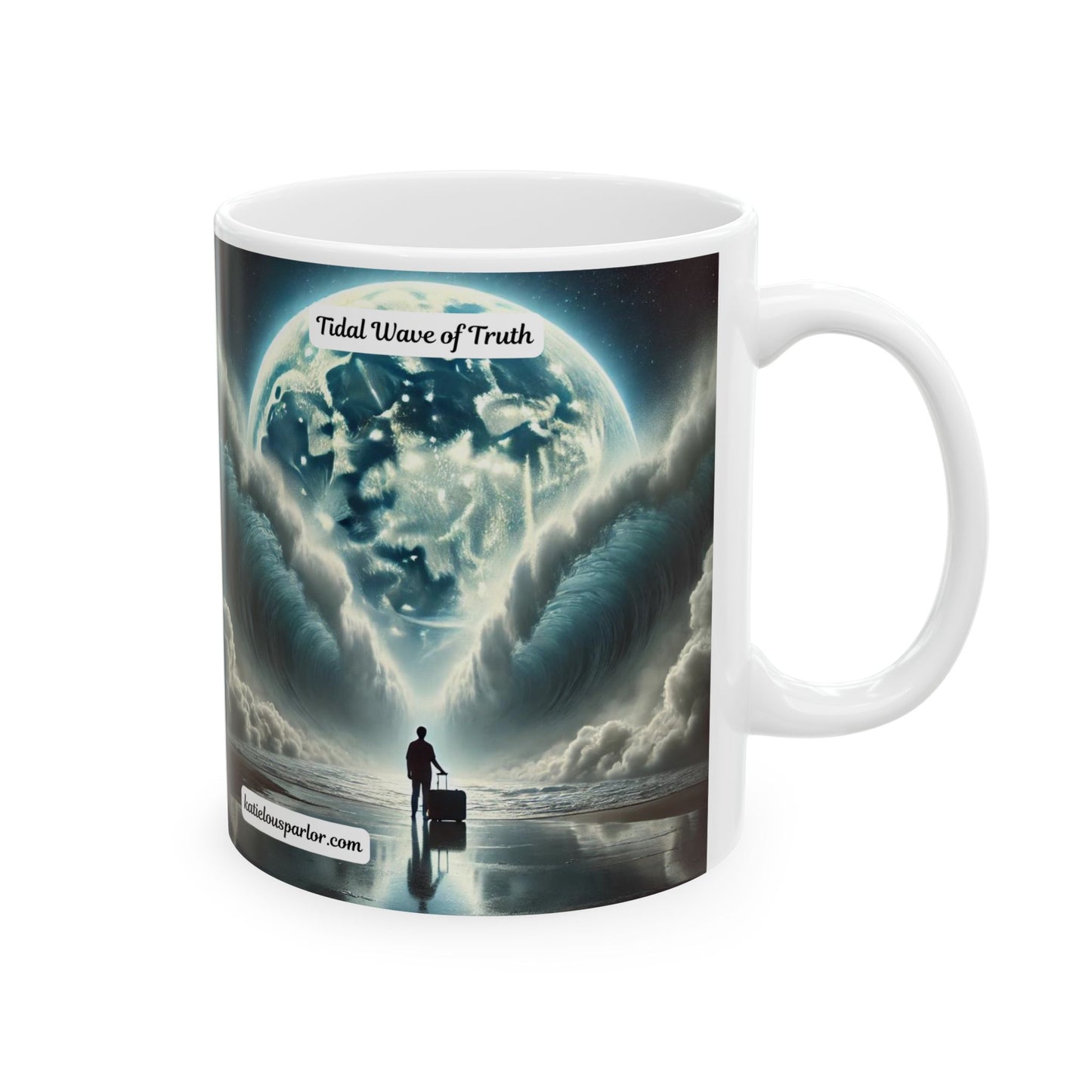 Tidal Wave of Truth Ceramic Mug, (11oz, 15oz)