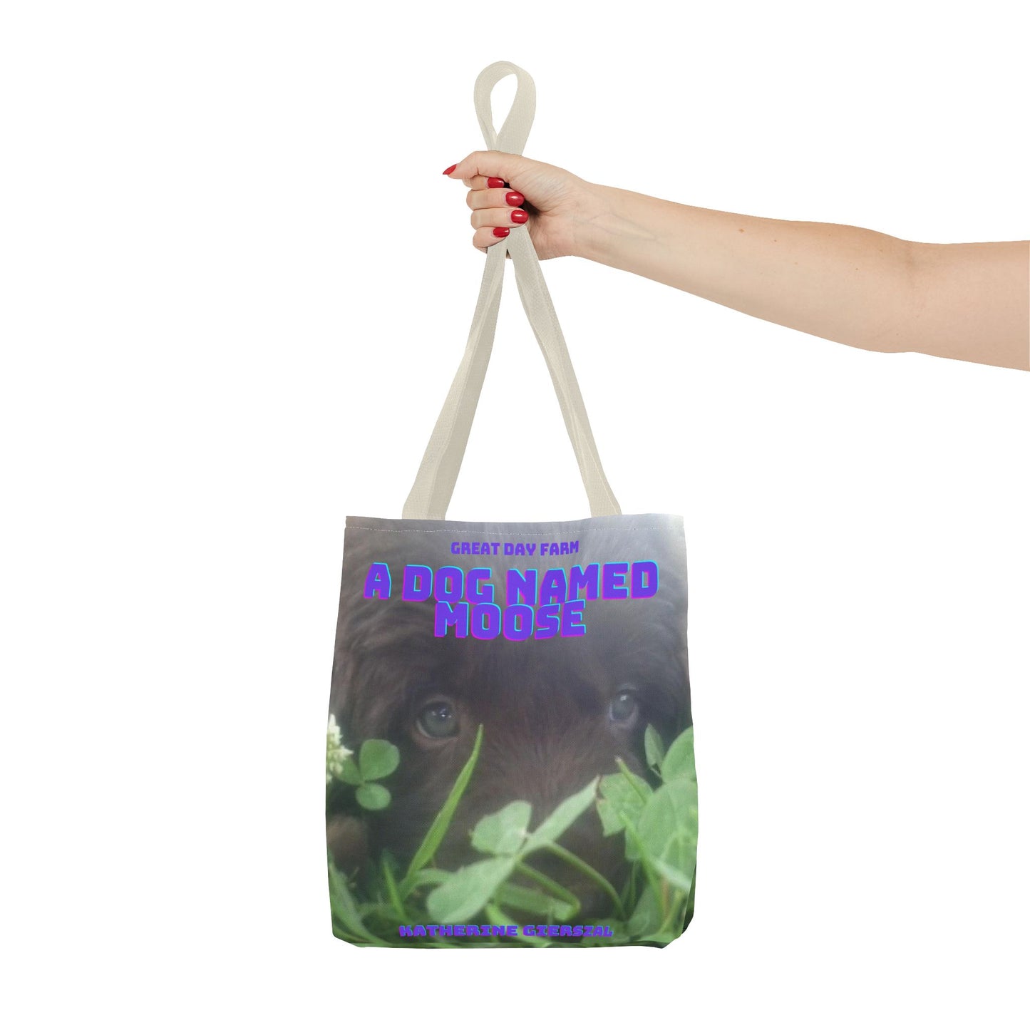 A Dog Named Moose Tote Bag (AOP)