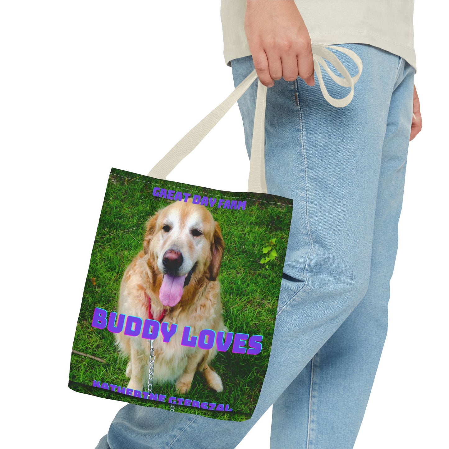 Buddy Loves Tote Bag (AOP)