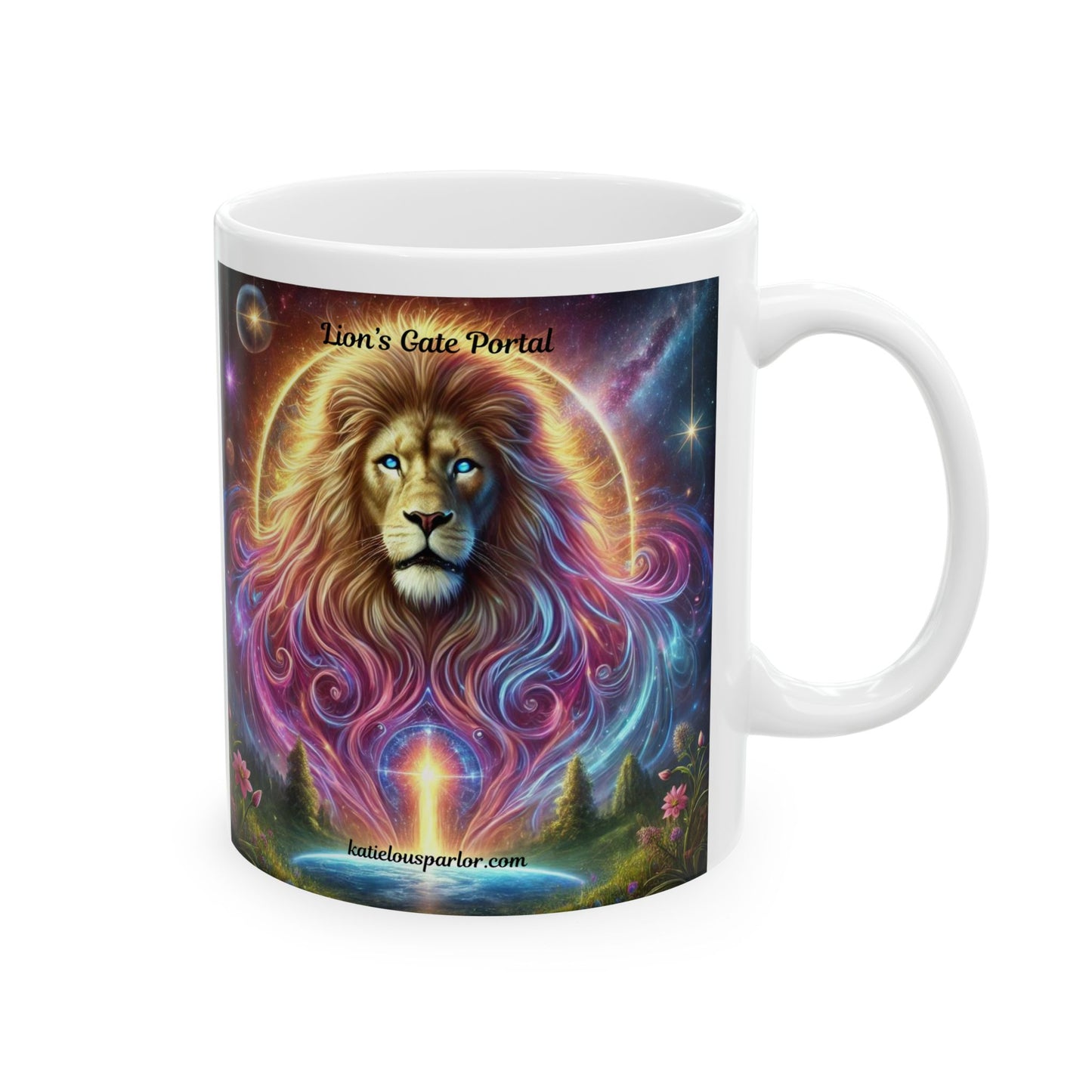 Lion's Gate Portal Ceramic Mug, (11oz, 15oz)