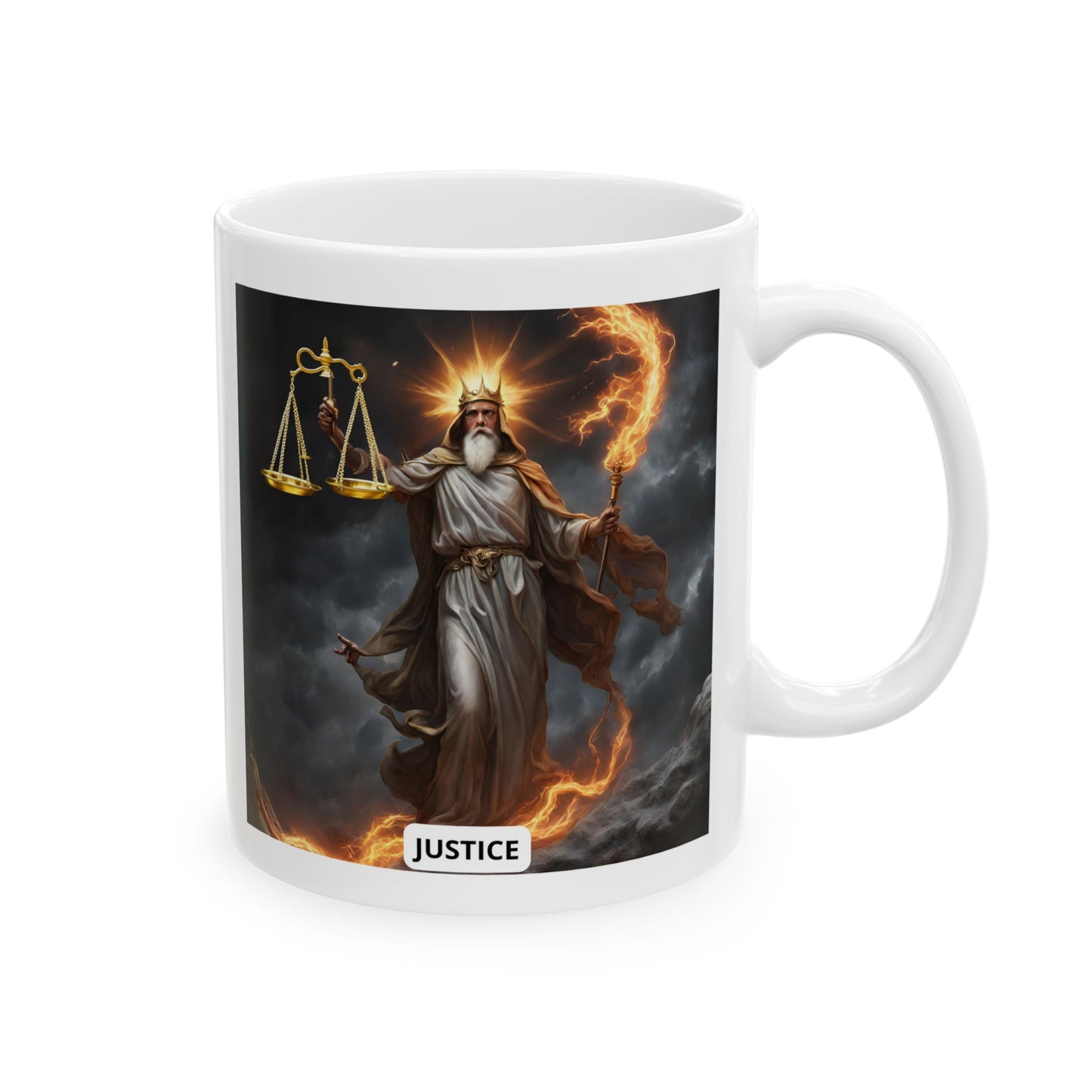 Justice Ceramic Mug 11oz, 15oz