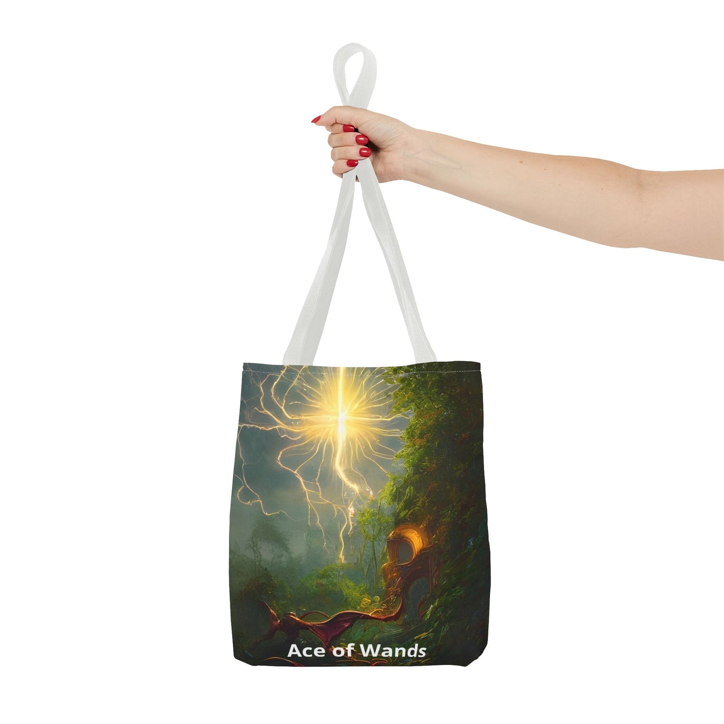 Ace of Wands Tote Bag (AOP)