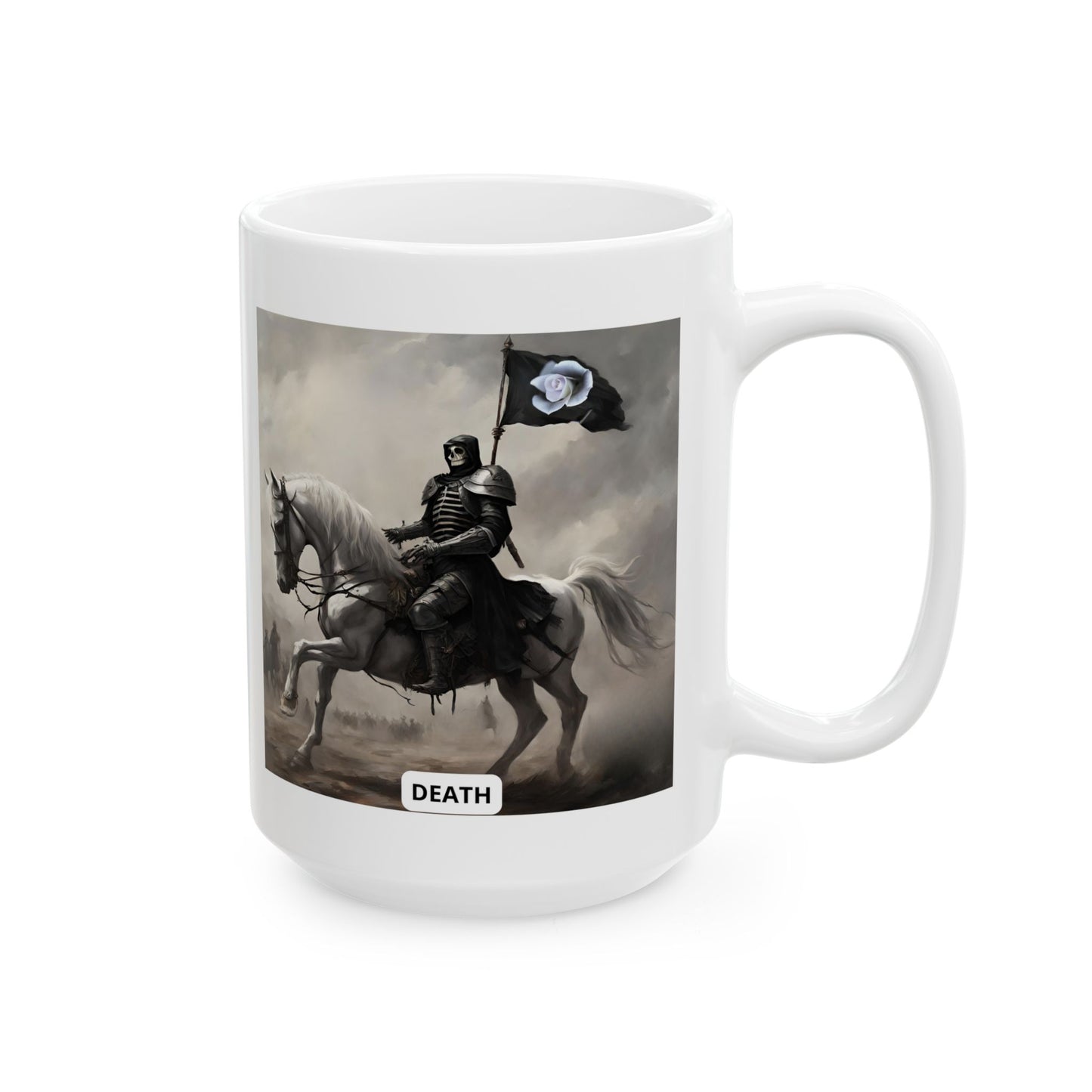 Death Ceramic Mug 11oz, 15oz