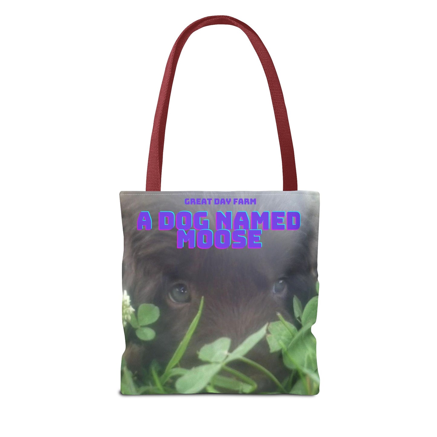 A Dog Named Moose Tote Bag (AOP)