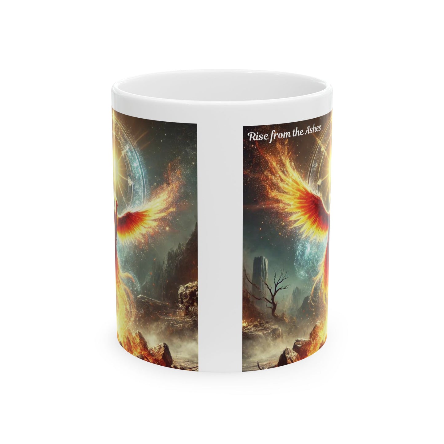 Rise From The Ashes Ceramic Mug, (11oz, 15oz)