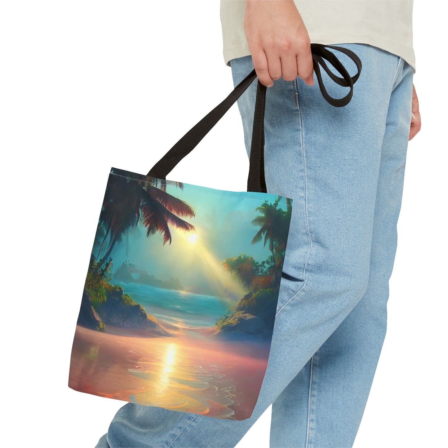 Sunrise Beach Tote Bag (AOP)