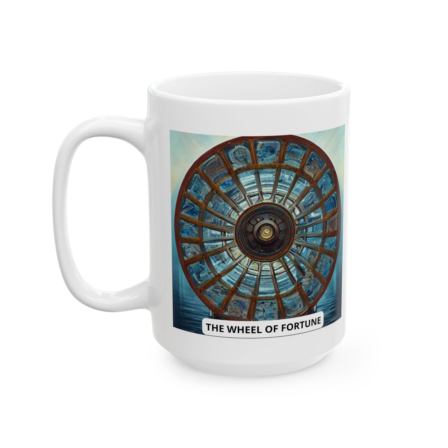 The Wheel of Fortune Ceramic Mug 11oz, 15oz