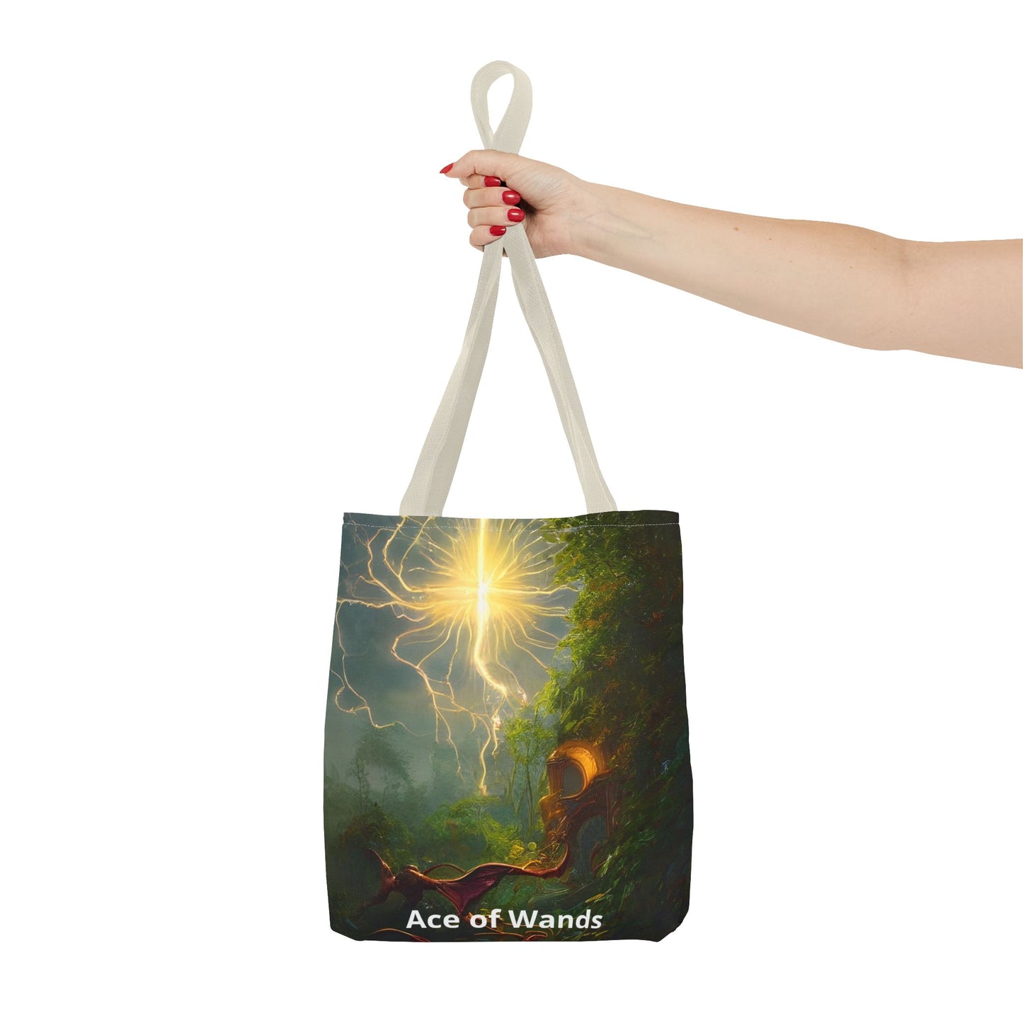 Ace of Wands Tote Bag (AOP)