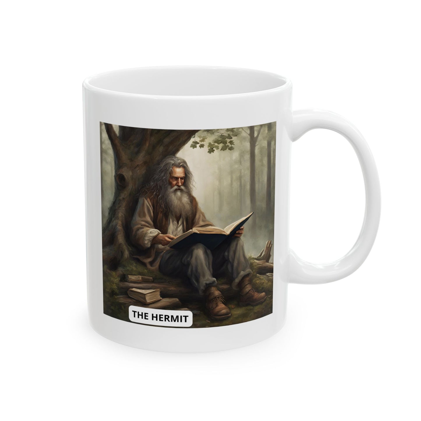 The Hermit Ceramic Mug 11oz, 15oz