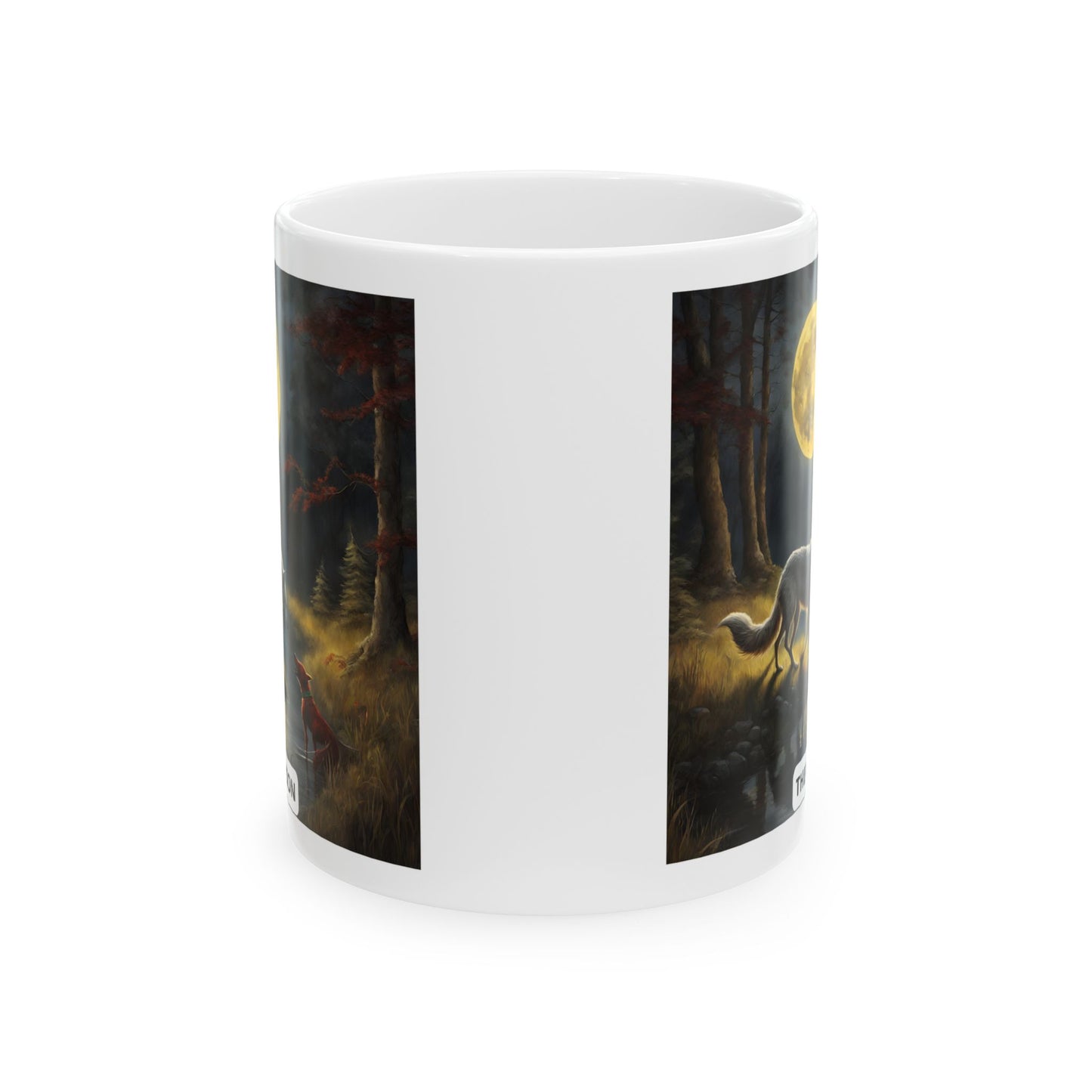 The Moon Ceramic Mug 11oz, 15oz