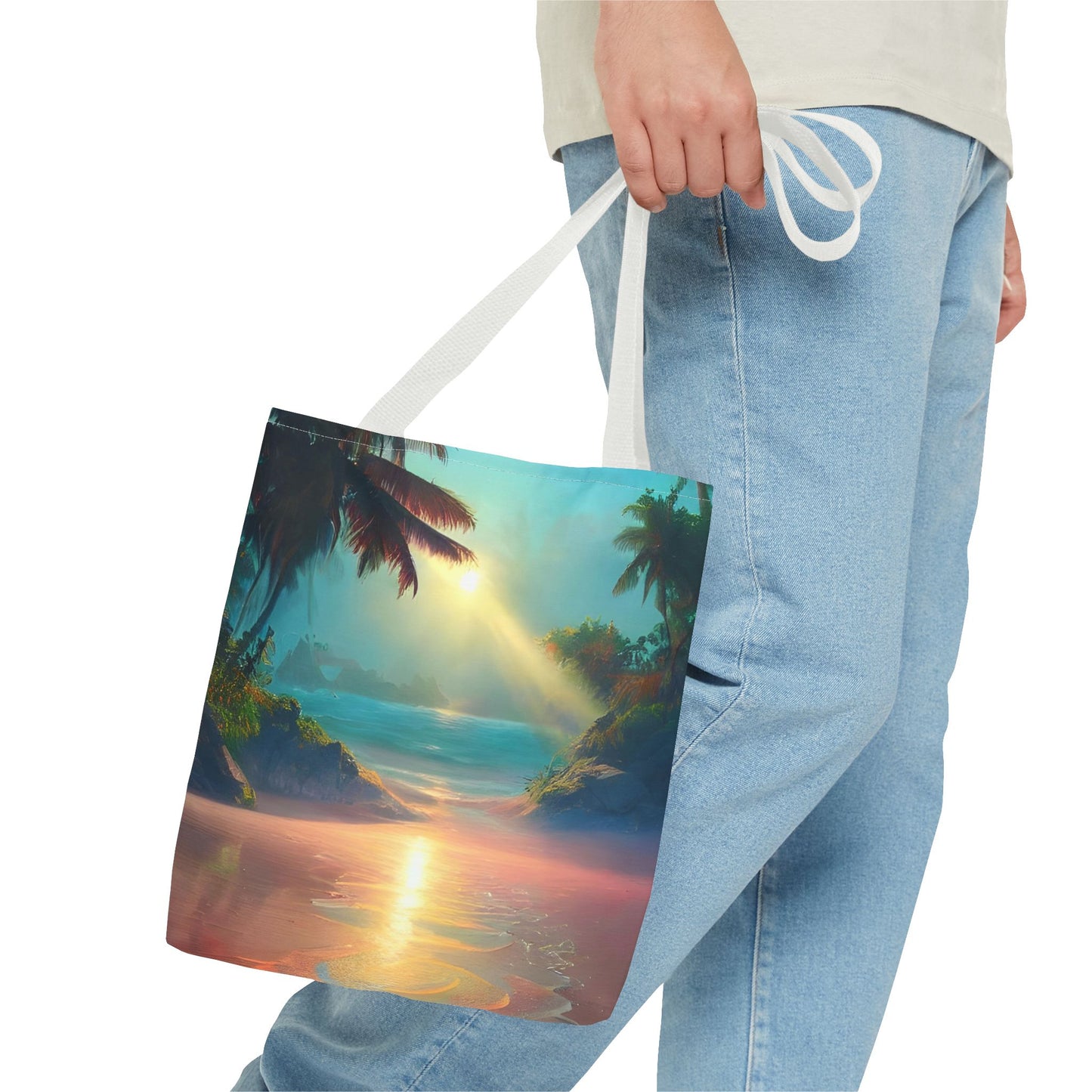 Sunrise Beach Tote Bag (AOP)