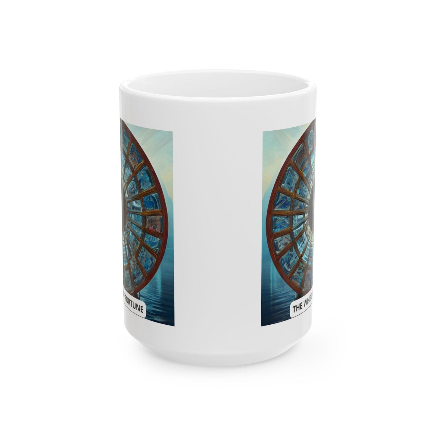 The Wheel of Fortune Ceramic Mug 11oz, 15oz
