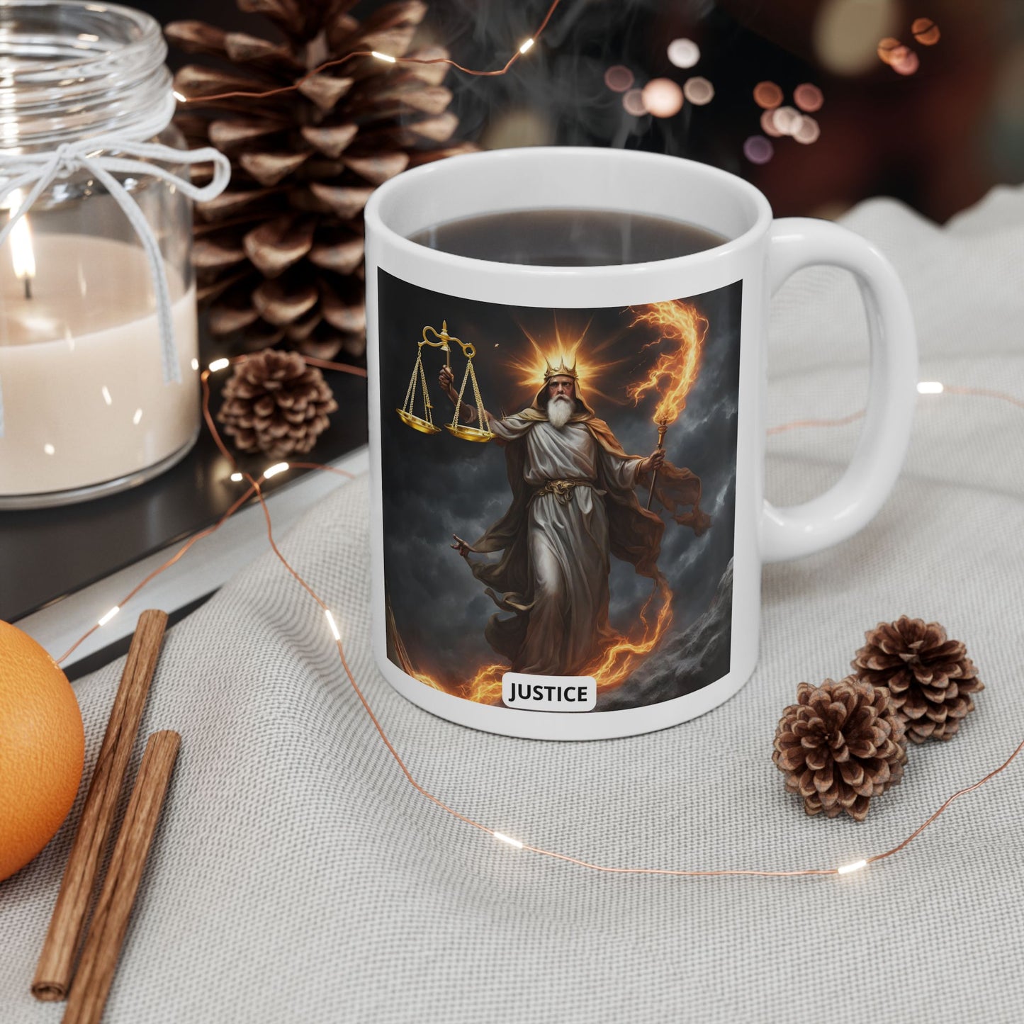 Justice Ceramic Mug 11oz, 15oz
