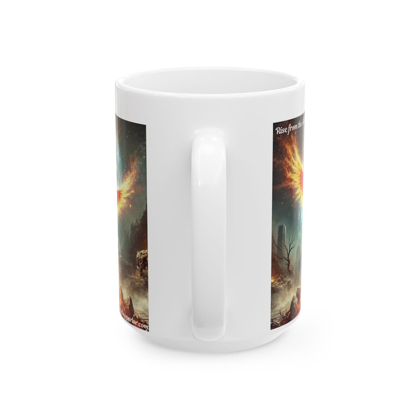 Rise From The Ashes Ceramic Mug, (11oz, 15oz)