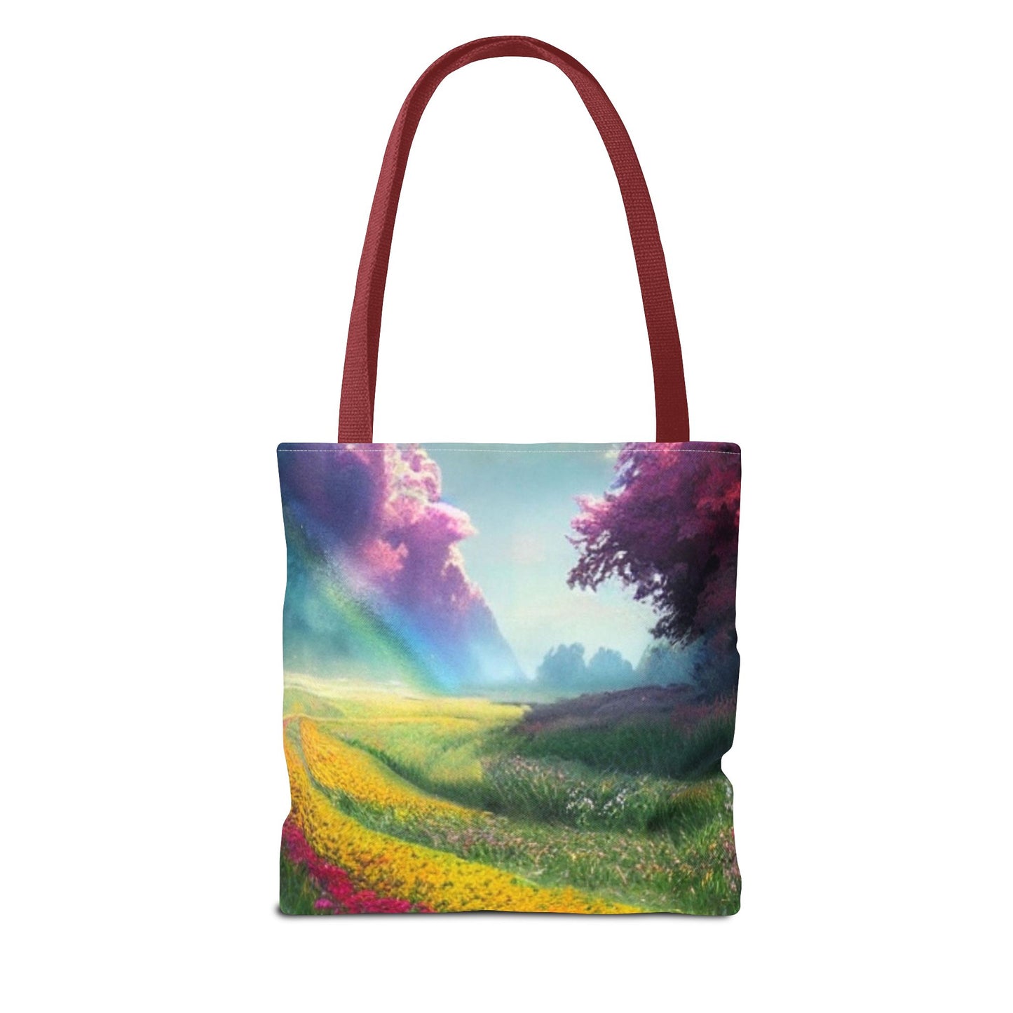 Sky Flower Field Tote Bag (AOP)