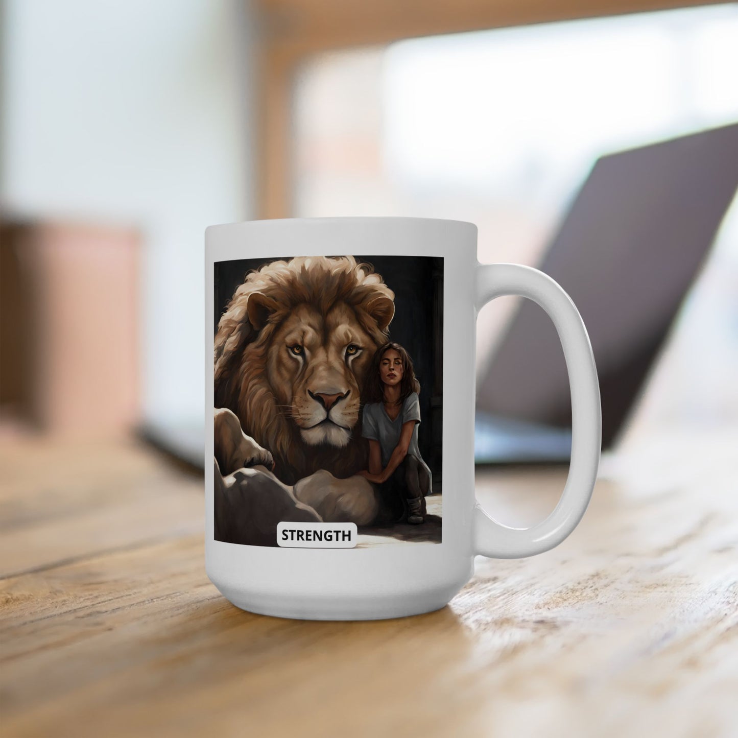 Strength Ceramic Mug 11oz, 15oz