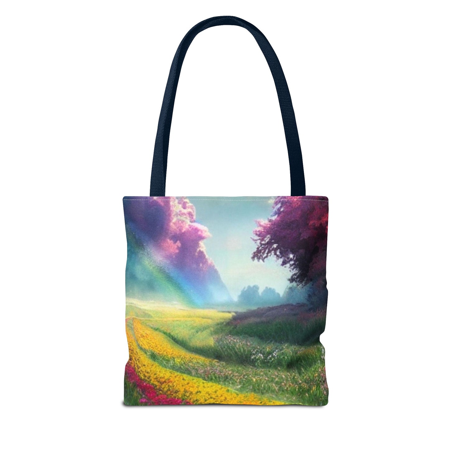 Sky Flower Field Tote Bag (AOP)