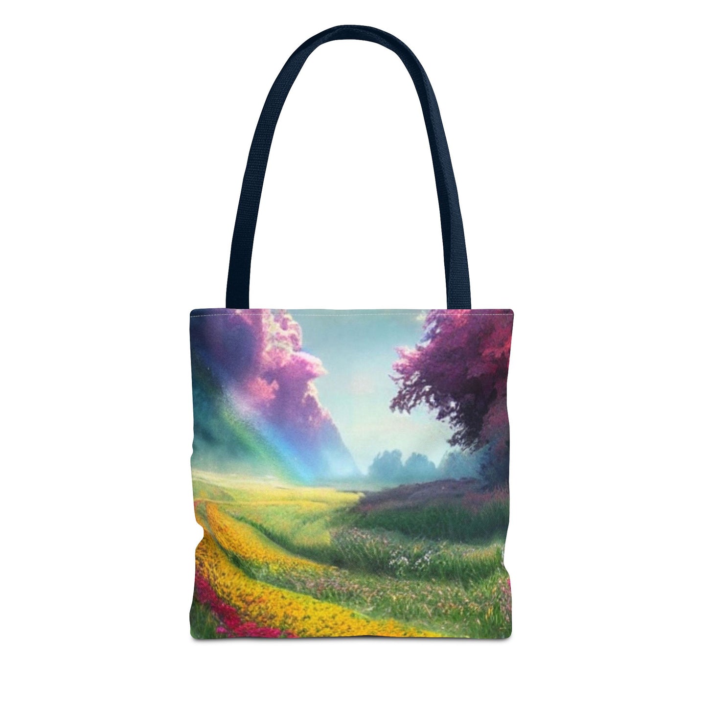 Sky Flower Field Tote Bag (AOP)
