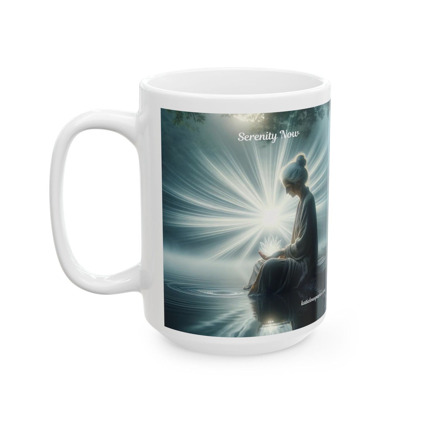 Serenity Now Ceramic Mug, (11oz, 15oz)