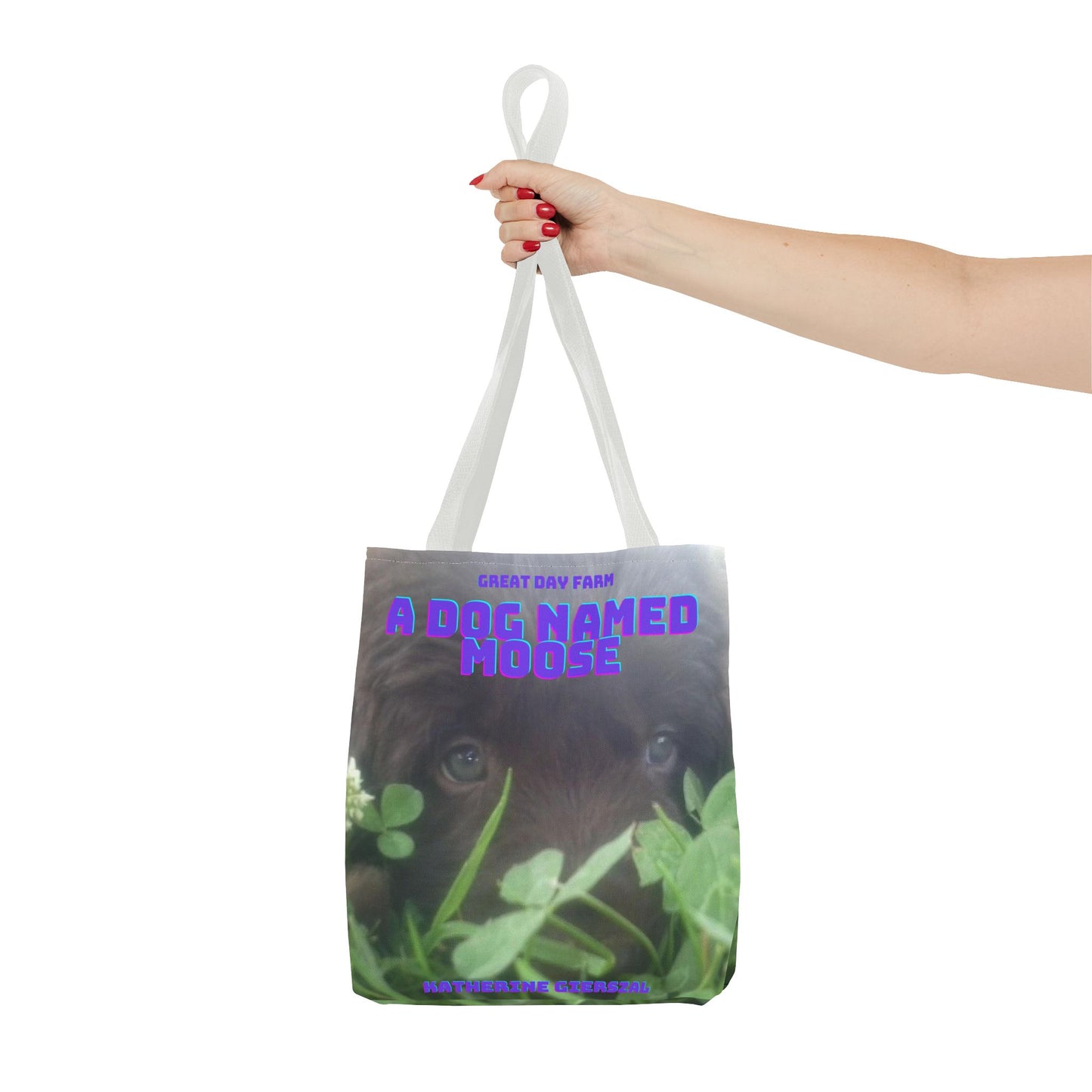 A Dog Named Moose Tote Bag (AOP)