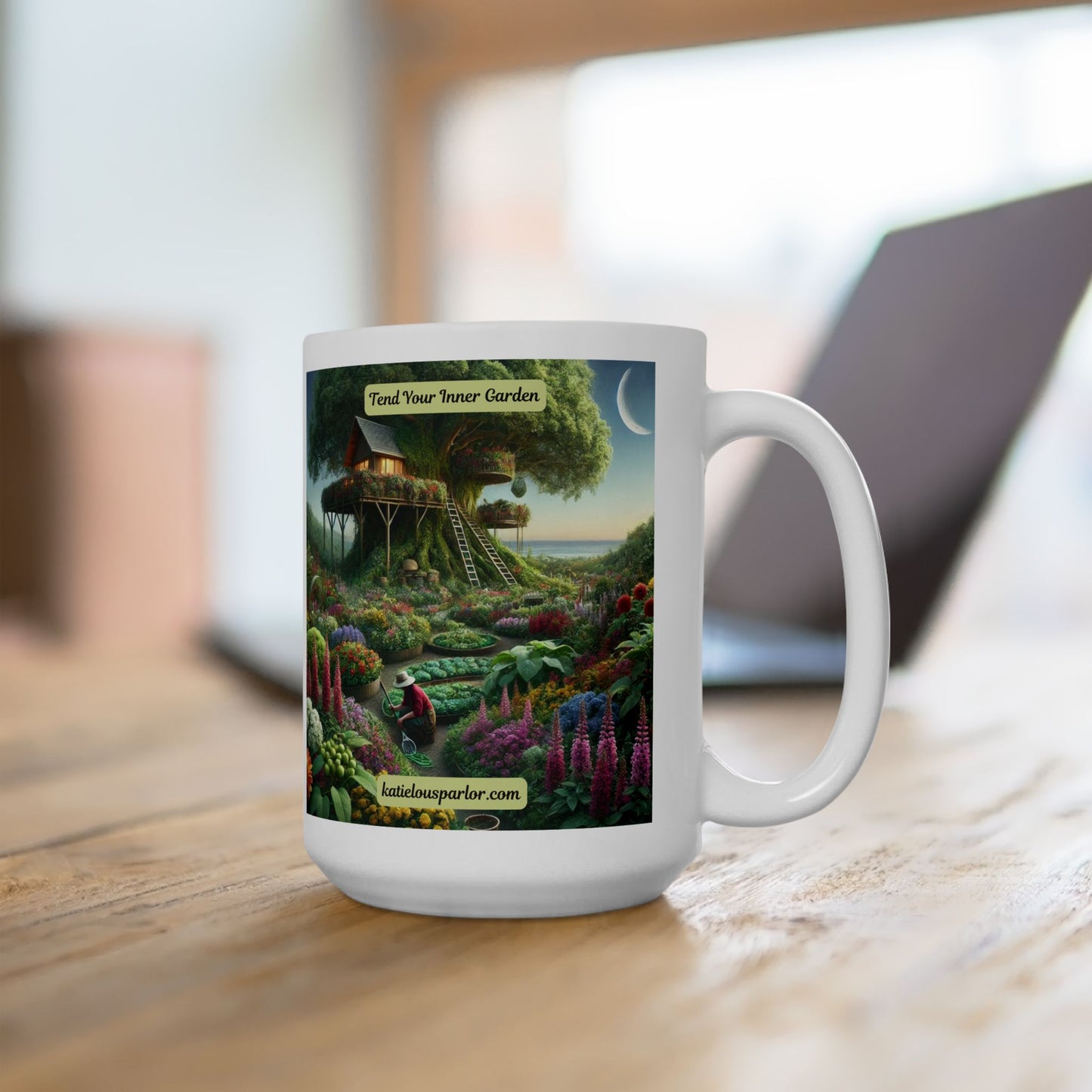 Inner Garden Ceramic Mug, (11oz, 15oz)