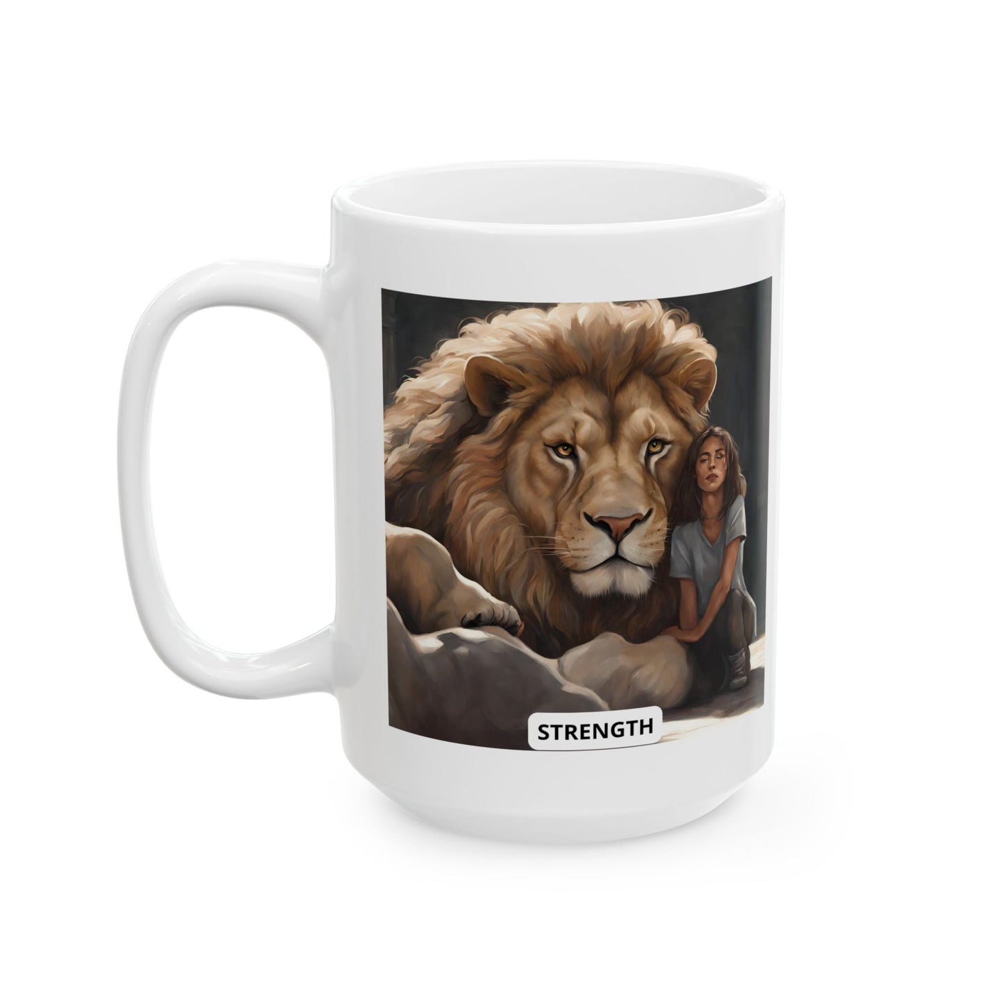 Strength Ceramic Mug 11oz, 15oz