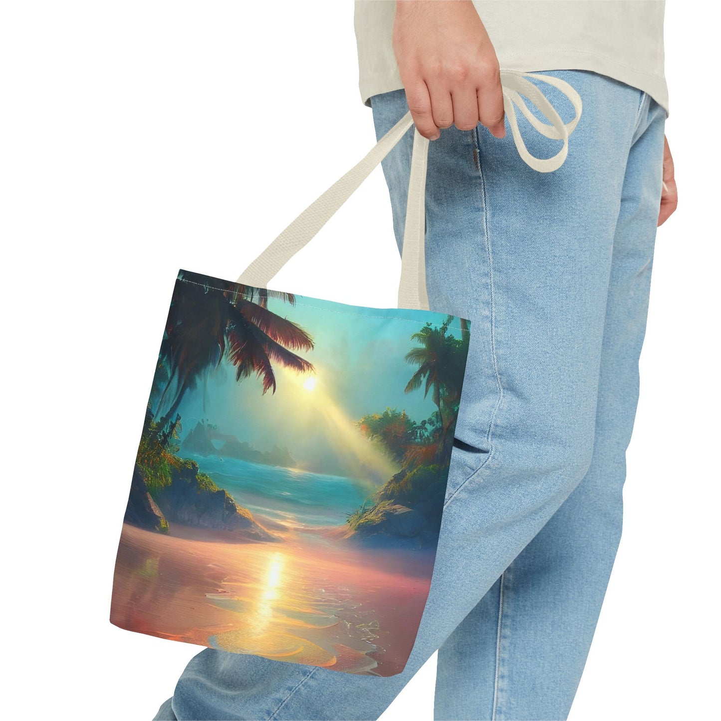 Sunrise Beach Tote Bag (AOP)