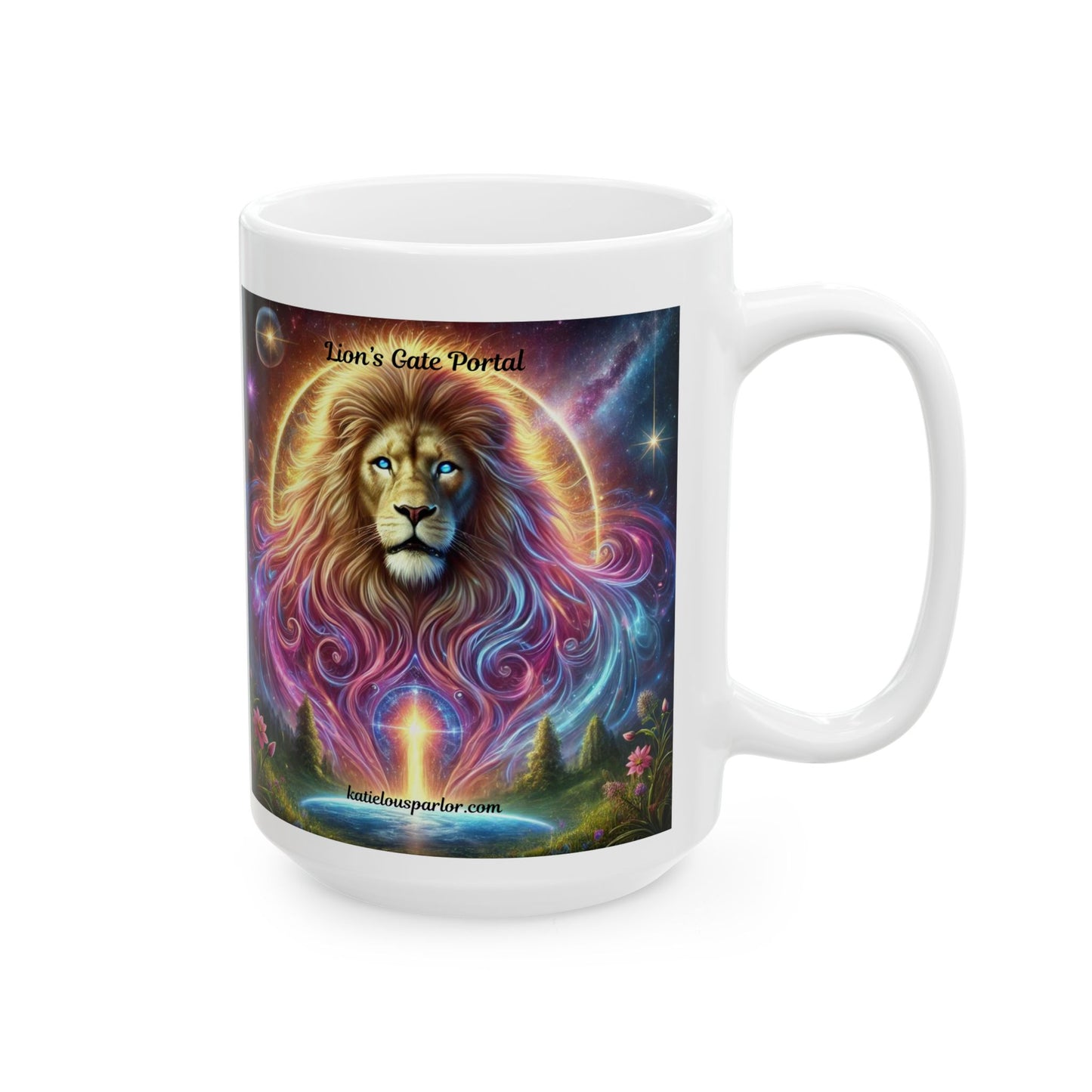 Lion's Gate Portal Ceramic Mug, (11oz, 15oz)