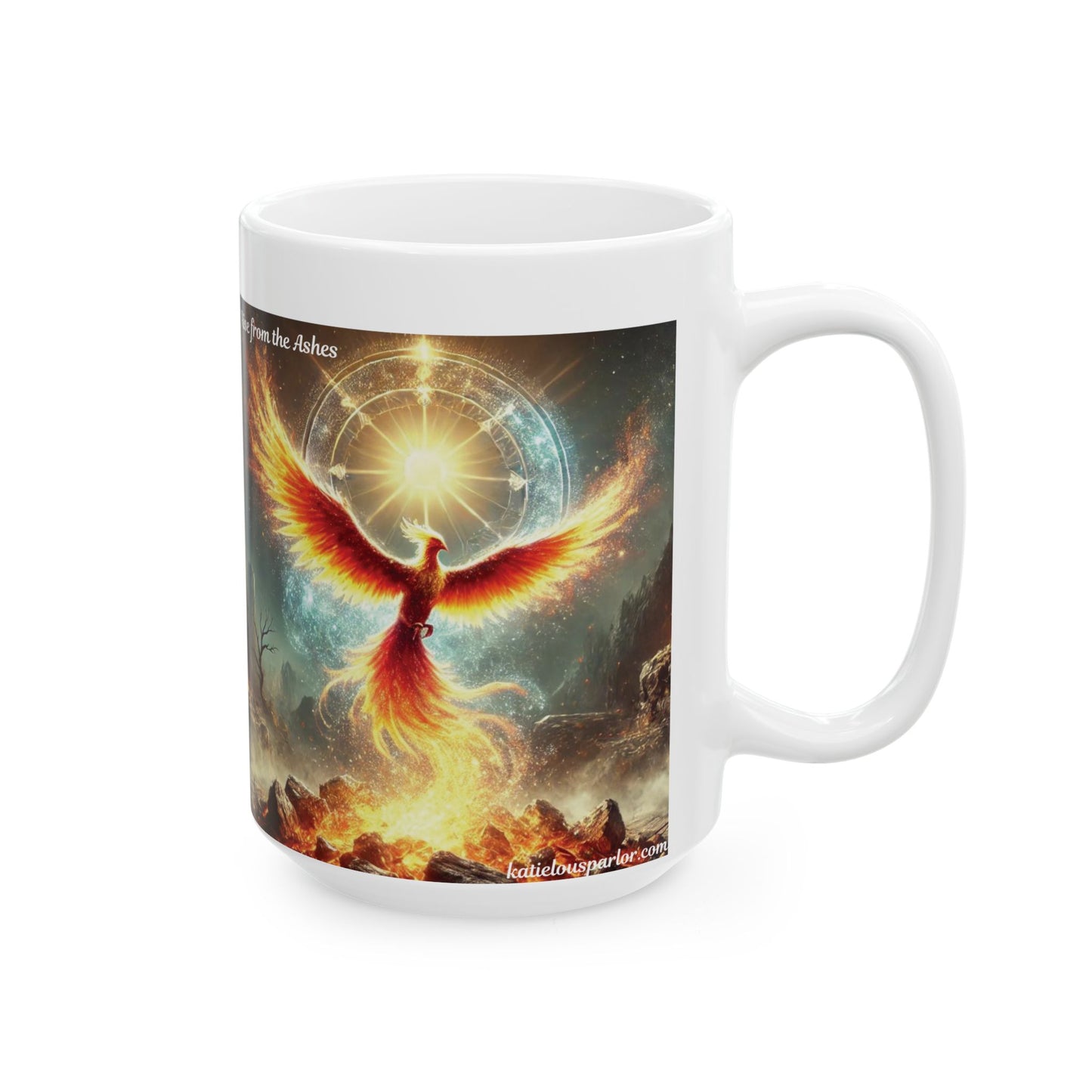 Rise From The Ashes Ceramic Mug, (11oz, 15oz)