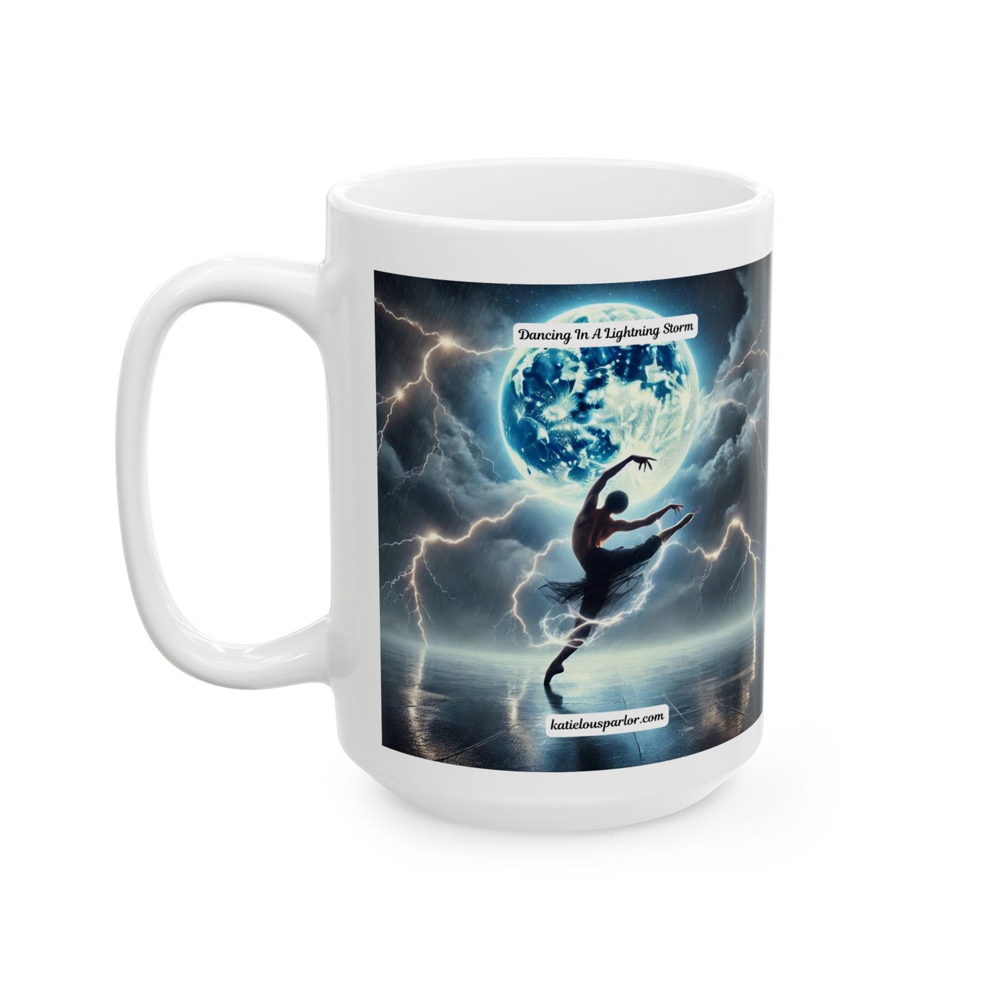 Dancing in a Lightning Storm Ceramic Mug, (11oz, 15oz)