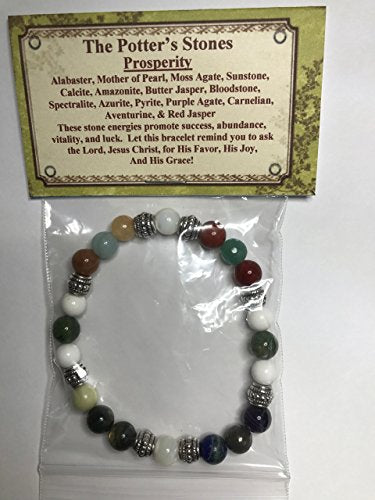 Symphony of Energy Beaded Stretch Bracelet-ThePottersStones