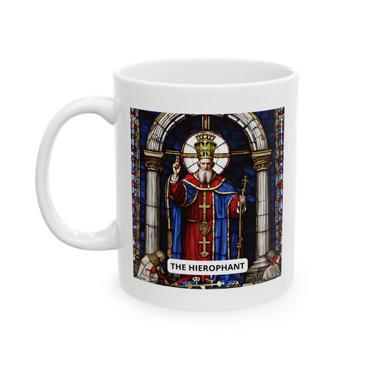 The Hierophant Ceramic Mug 11oz, 15oz