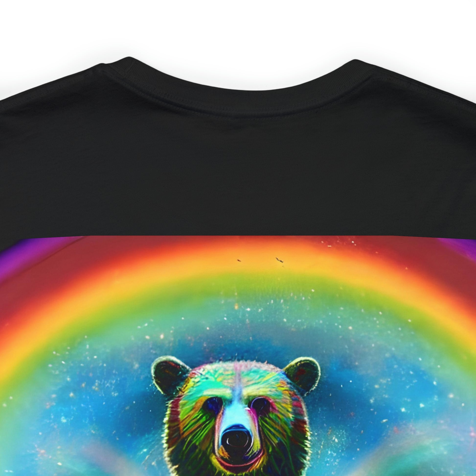 Moon Bear Back Unisex Jersey Short Sleeve Tee-ThePottersStones