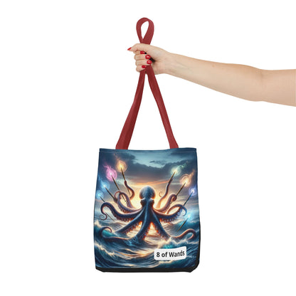 Octopus with 8 Wands Tote Bag (AOP)