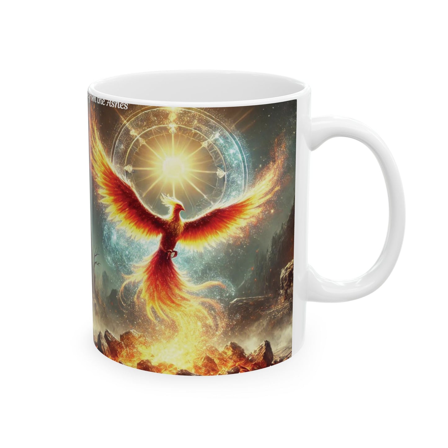 Rise From The Ashes Ceramic Mug, (11oz, 15oz)