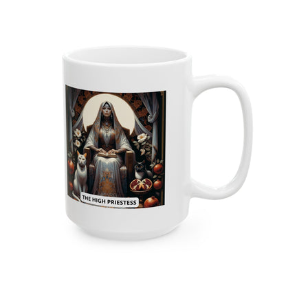 High Priestess Ceramic Mug 11oz, 15oz