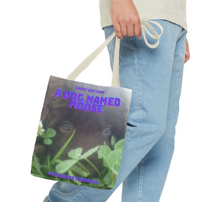 A Dog Named Moose Tote Bag (AOP)
