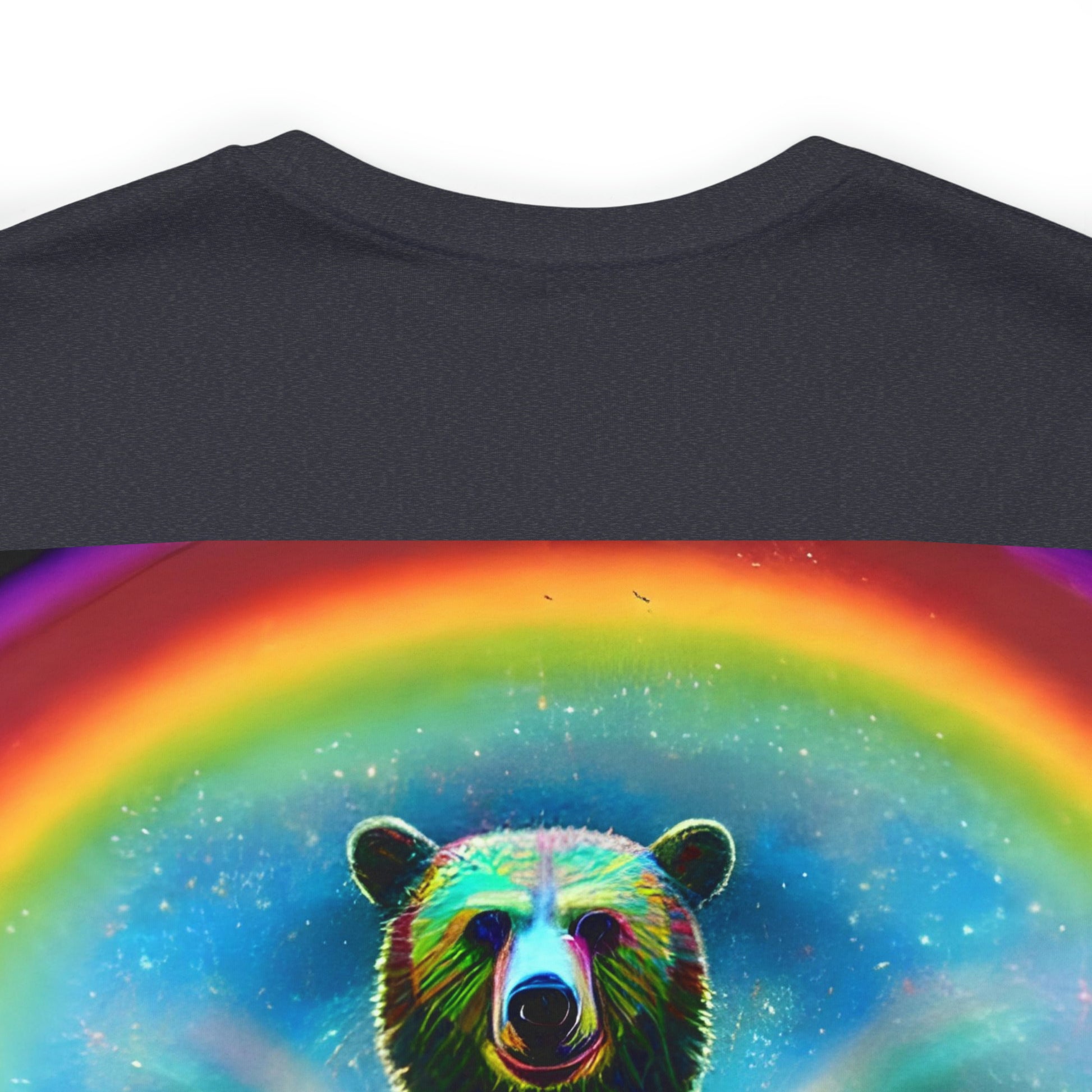 Moon Bear Back Unisex Jersey Short Sleeve Tee-ThePottersStones