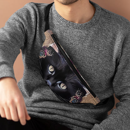 Black Cat Fanny Pack