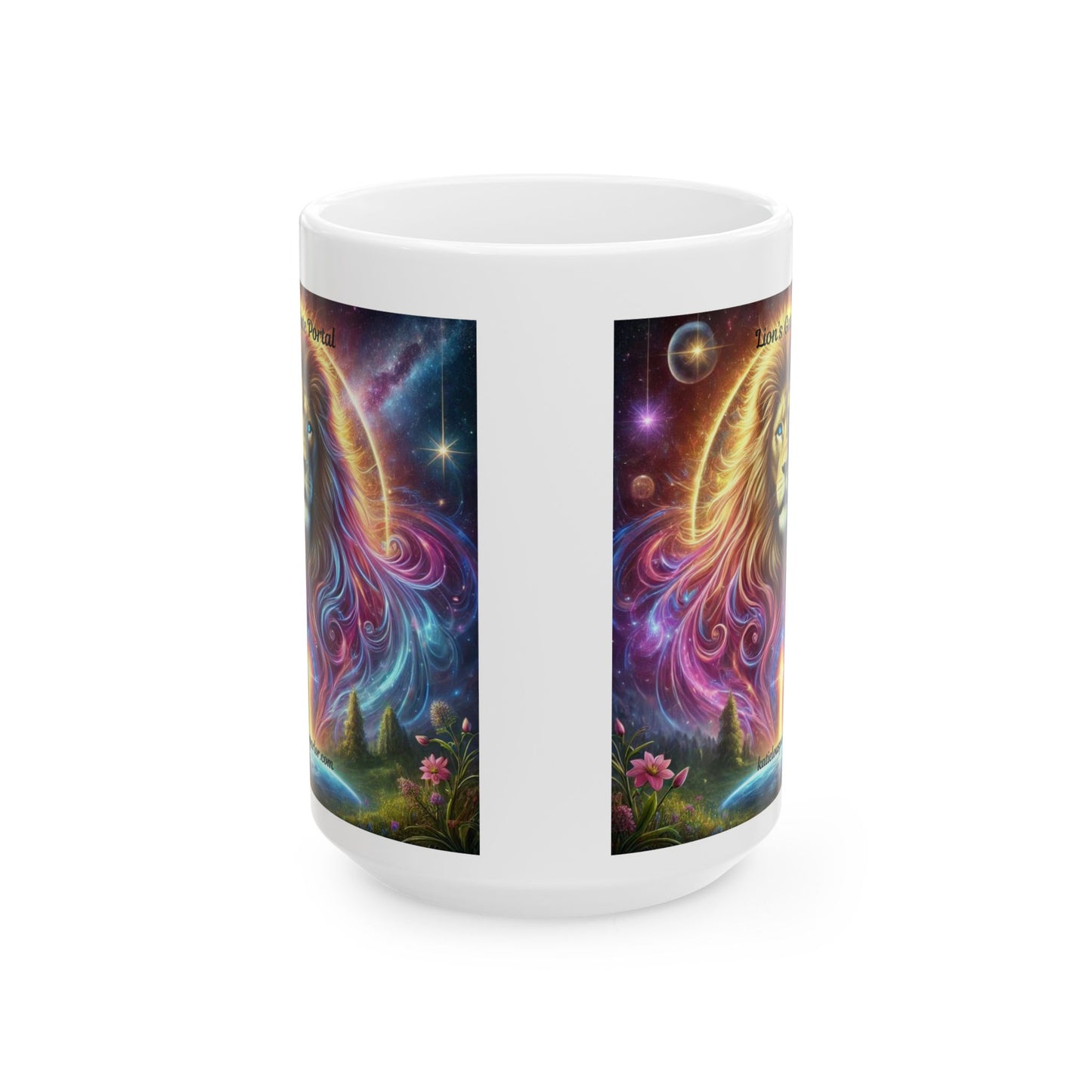 Lion's Gate Portal Ceramic Mug, (11oz, 15oz)