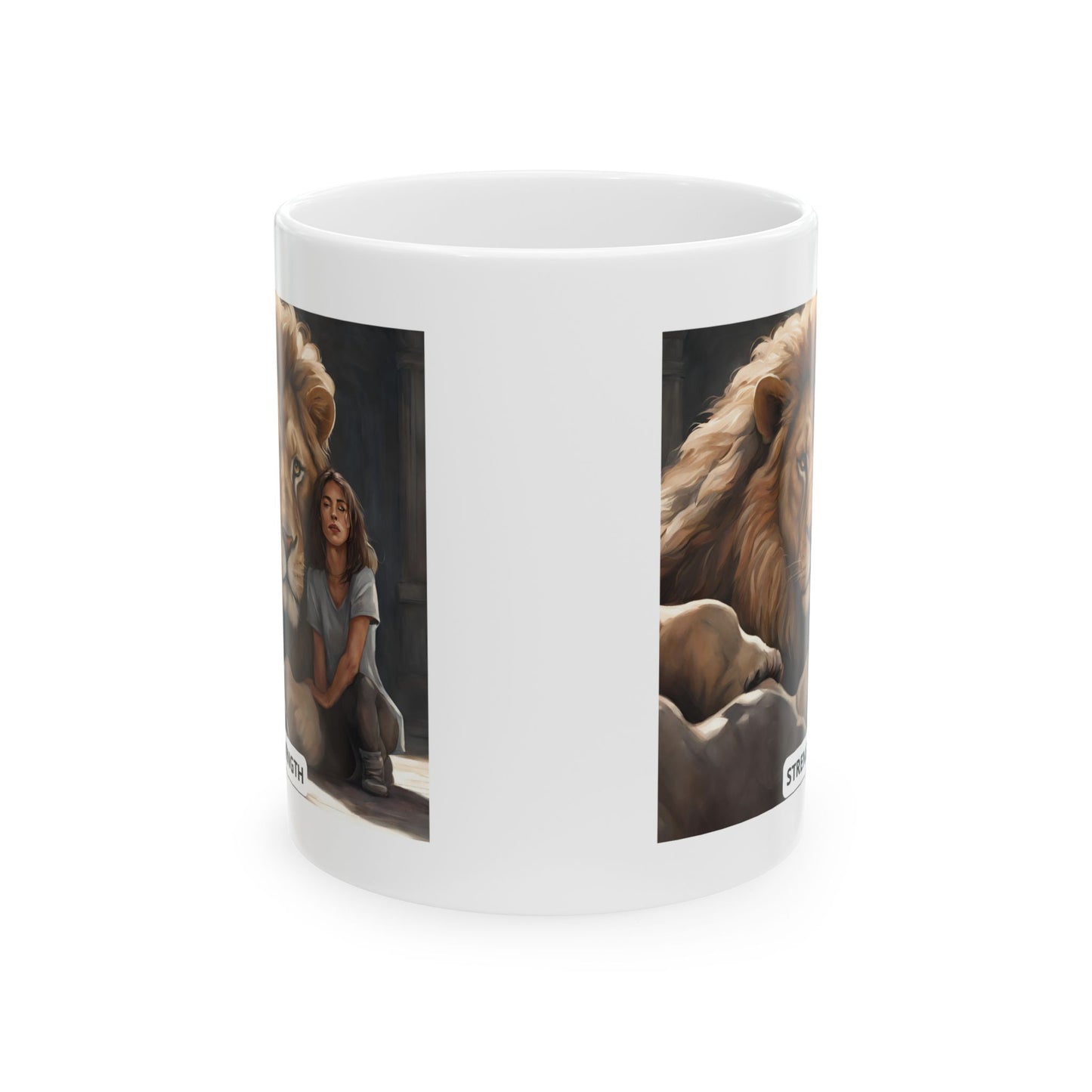 Strength Ceramic Mug 11oz, 15oz