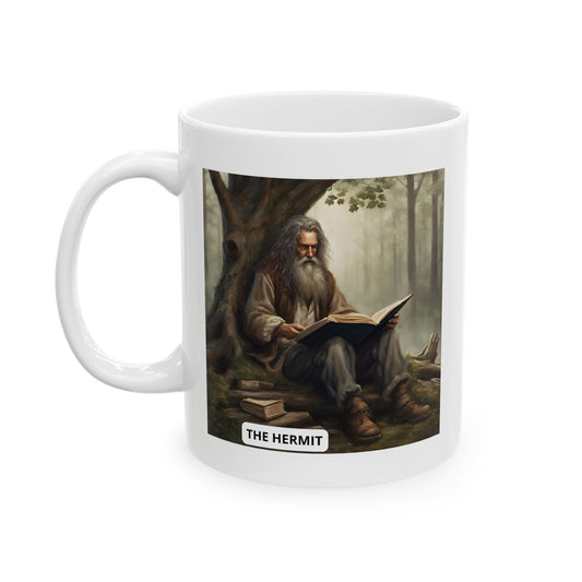 The Hermit Ceramic Mug 11oz, 15oz