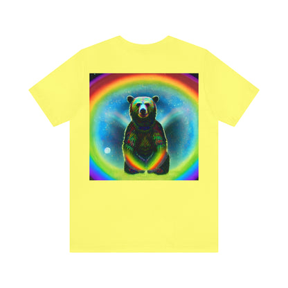 Moon Bear Back Unisex Jersey Short Sleeve Tee-ThePottersStones